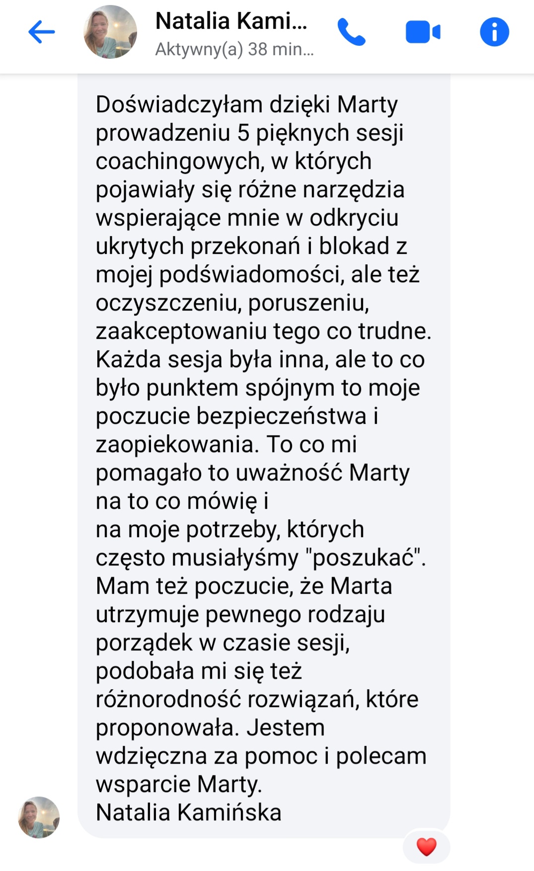33 - Opinia Natalia