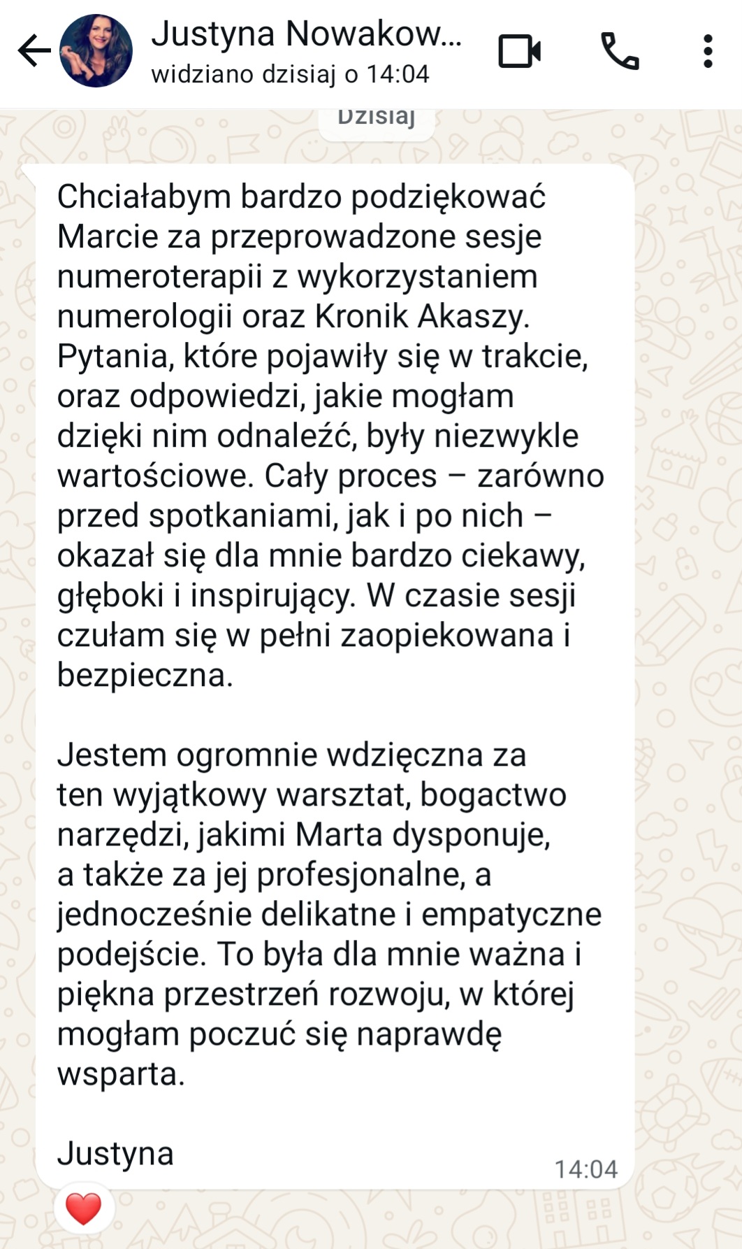 45 - Opinia Justyna N.